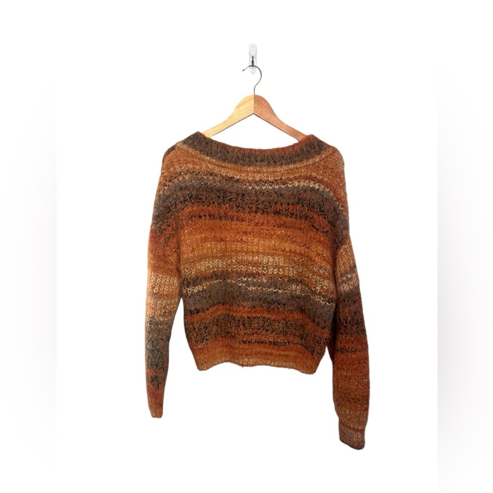 Anthropologie Pilcro Cropped Eyelash Sweater M - Picture 5 of 7